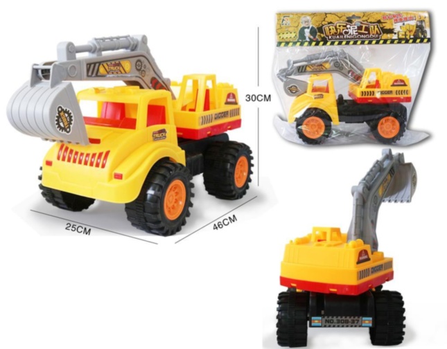 Mega Camion cu Excavator, 46cm