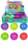 Mingea YoYo 7.5cm, cu Țepi, Sunete și Lumini, 12buc