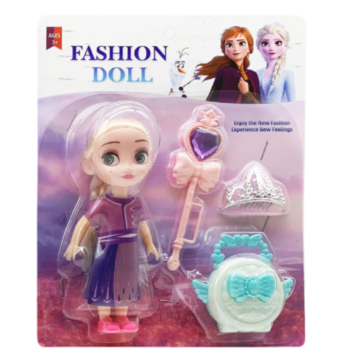 1buc. Păpușă Fashion inspirată din Frozen (model aleatoriu)