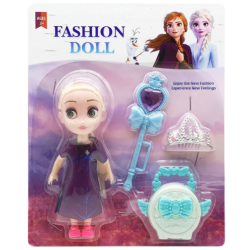 1buc. Păpușă Fashion inspirată din Frozen (model aleatoriu)