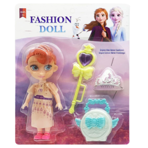 1buc. Păpușă Fashion inspirată din Frozen (model aleatoriu)