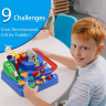 Set interactiv „Aventura cu Obstacole” – Manevrează mașinile și elicopterul