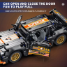 Mașină Supercar Mecanică cu Funcție Pull-Back, Set de 520 Piese
