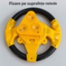 Volan de jucărie pentru copii, cu sunete și ventuze