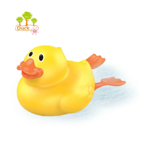 Rața jucărie pentru baie cu înot automat