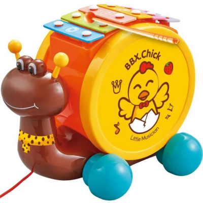 Melc cu Xilofon Muzical – Distracție și Educație pentru Micii Muzicieni | image