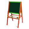 Tablă Multifuncțională Dublă | Suprafață Albă Magnetică și Neagră pentru Creta