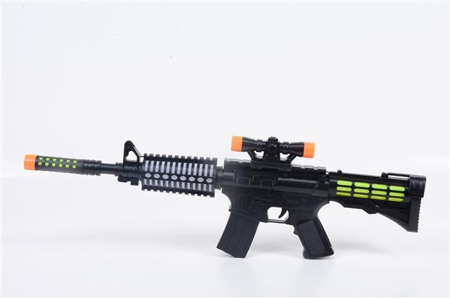 Electric gun with light,ic 