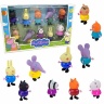 Purcelușa Peppa, set 10 Mini-Figurine