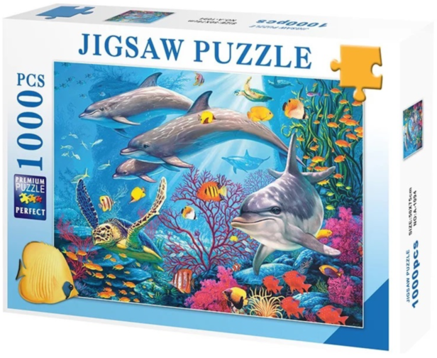 Puzzle Lumea Acvatică, 1000 piese, 50X75cm