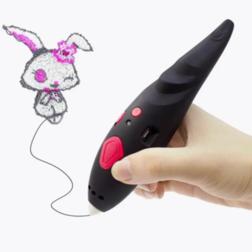 Creion 3D pentru modelare creativă cu filament colorat