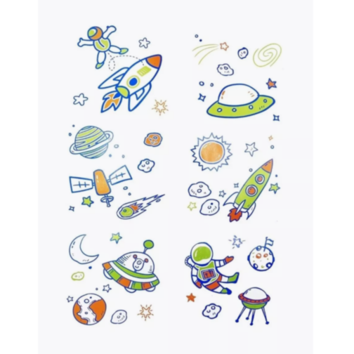 Proiector 3D creativ cu markere și șabloane spațiale