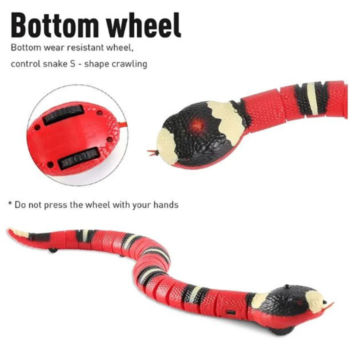 Șarpe electric cu mișcare realistă 