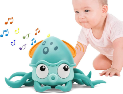 Caracatița Interactivă cu Lumini și Mișcare (culoare aleatorie) | image