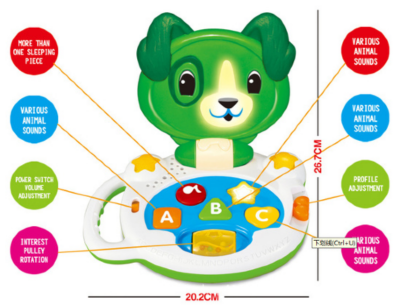 Laptop Interactiv pentru Copii cu Sunete de Animale și Activități Educative | image