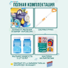 Locomotivă cu Bule și Lumini pentru Copii – Distracție Interactivă (culoare aleatorie)
