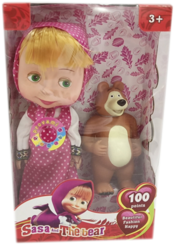 Mașa Muzicală cu Ursul, 30cm