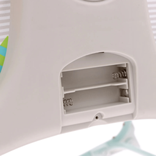 Pătuț Leagăn pentru Bebeluși cu Vibrații, Muzică și Jucării Suspendate – Model Jungle