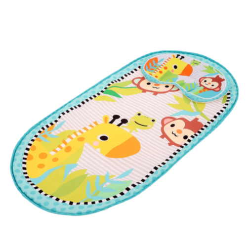 Pătuț Leagăn pentru Bebeluși cu Vibrații, Muzică și Jucării Suspendate – Model Jungle