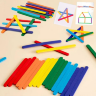 Set Montessori – Bețișoare Colorate pentru Construirea Formelor și Dezvoltarea Gândirii
