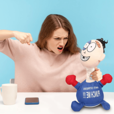 Jucărie Antistres Punch Me Păpușă Interactivă Amuzantă (culoare aleatorie) | image