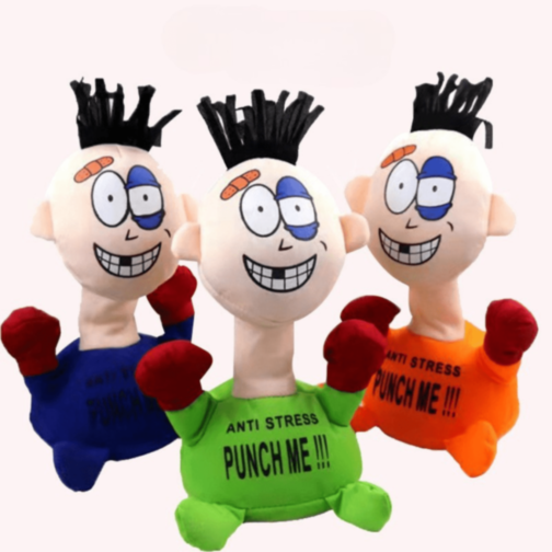 Jucărie Antistres Punch Me Păpușă Interactivă Amuzantă (culoare aleatorie)
