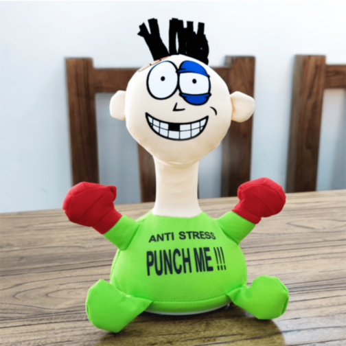 Jucărie Antistres Punch Me Păpușă Interactivă Amuzantă (culoare aleatorie)