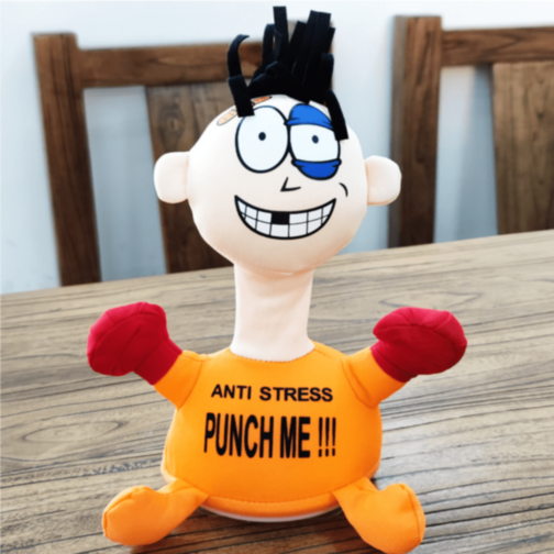 Jucărie Antistres Punch Me Păpușă Interactivă Amuzantă (culoare aleatorie)