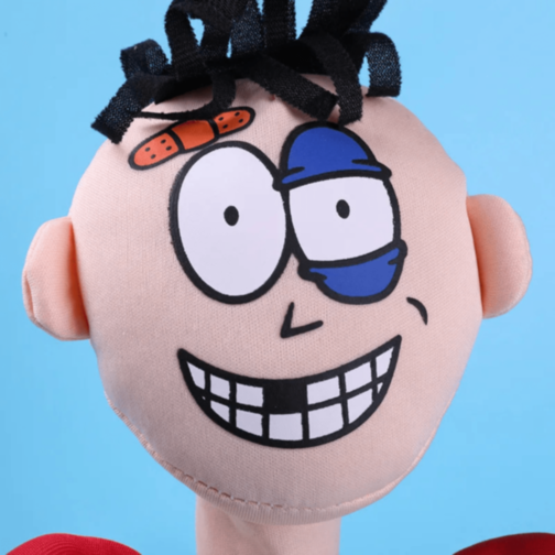 Jucărie Antistres Punch Me Păpușă Interactivă Amuzantă (culoare aleatorie)