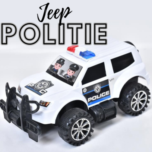 Mașină de Poliție Off-Road cu Design Robust și Detalii Realiste  