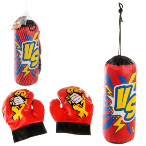 Set de box pentru copii – Mănuși și sac de 33 cm