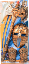 Costum de Luptă Gladiator, Topor cu Sunete și Lumini 