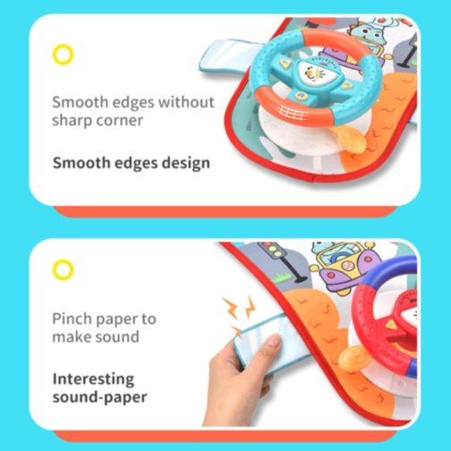 Volan Interactiv pentru Copii – Jucărie pentru Călătorii