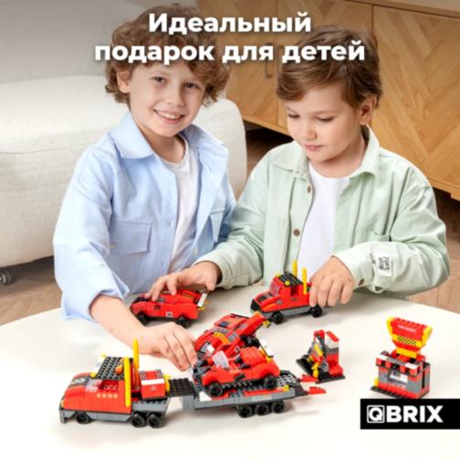 Set de Construcție Echipa de Curse 6 în 1 – 1000 Piese