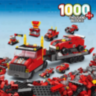 Set de Construcție Echipa de Curse 6 în 1 – 1000 Piese