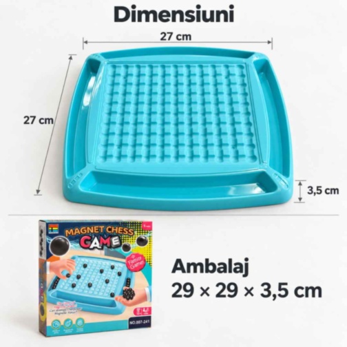 Joc de strategie cu 20 de bile magnetice