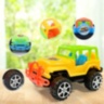 1buc. Mașinuță off-road pentru copii, jeep de jucărie colorat (culoare aleatorie)