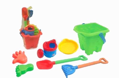 Găletușă cu 6 Accesorii de Nisip