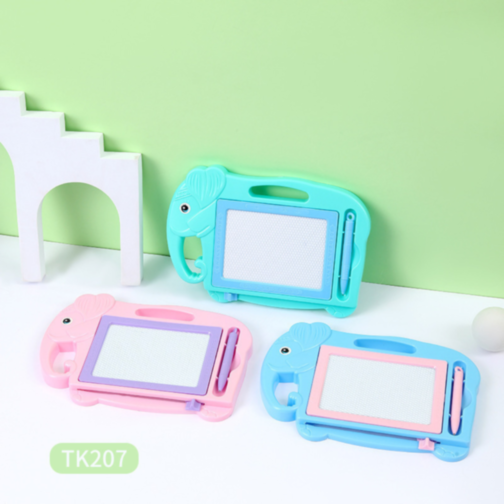 Tablă de desen magnetică, scrie și șterge (culoare aleatorie)