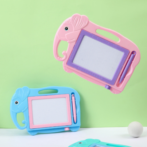 Tablă de desen magnetică, scrie și șterge (culoare aleatorie)