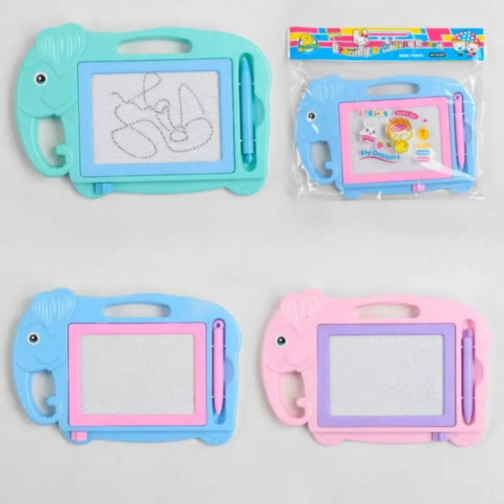 Tablă de desen magnetică, scrie și șterge (culoare aleatorie)