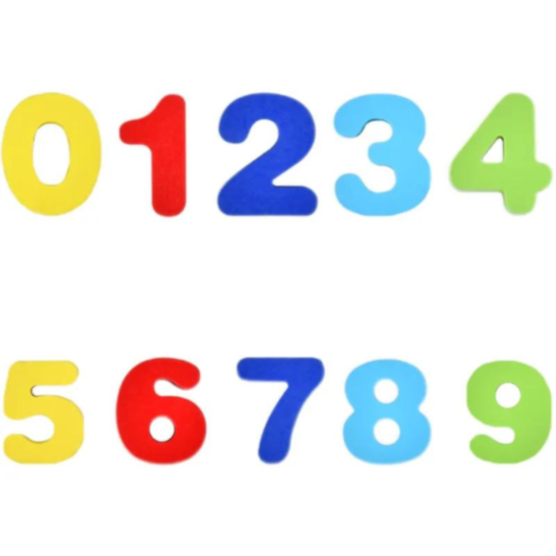 Set educativ lemn - Numere și culori