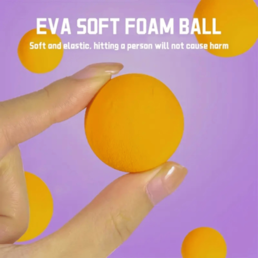 Set Tir cu Arcul și Ținte – Lansator cu Bile Moi Colorate (culoare aleatorie)