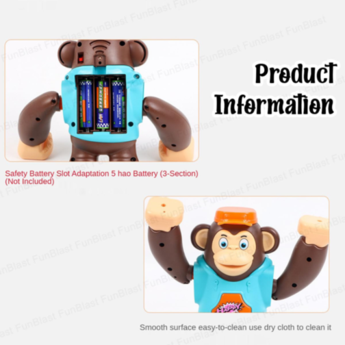 Maimuța Dansatoare cu Mișcări Interactive