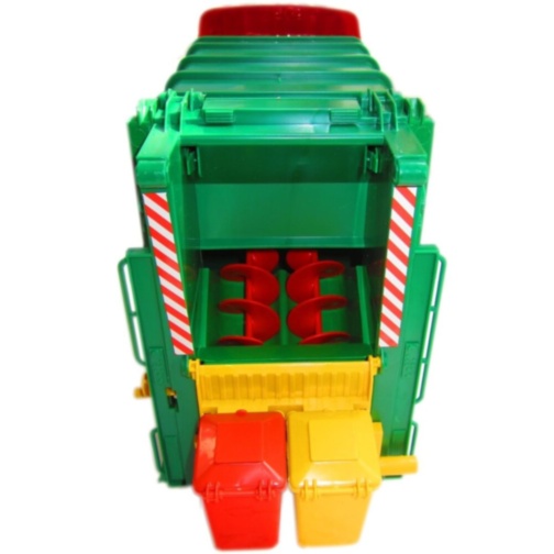 Camion gunoi jucărie pentru copii cu pubele