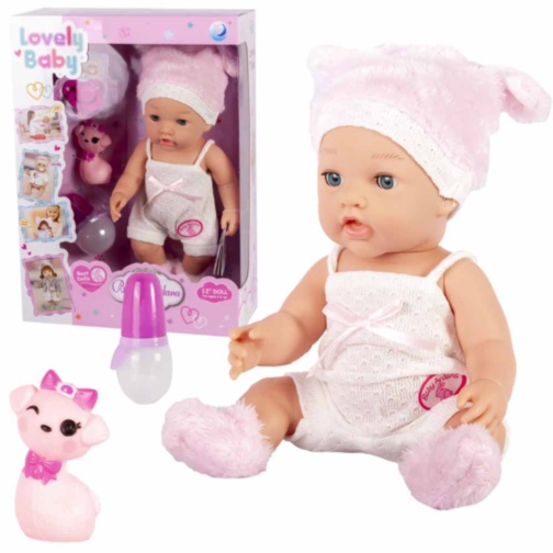 Bebeluș cu Design Realistic, care face Pipi , 36cm
