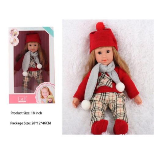 Păpușă Interactivă de 46 cm cu Îmbrăcăminte de Iarnă