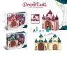 Castel Medieval cu Figurine, Mobilă și Accesorii, sunete și lumini