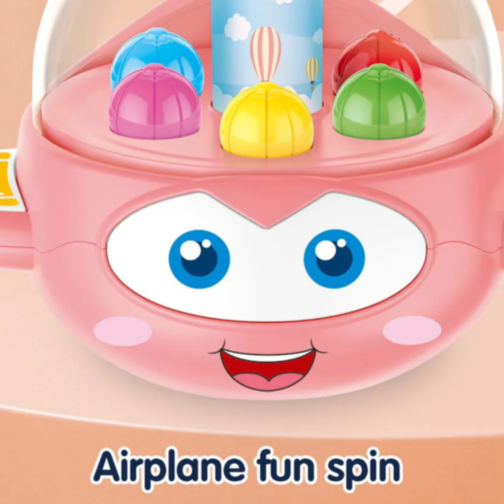 Avionul Magic Rotativ – Distracție Interactivă pentru Copii