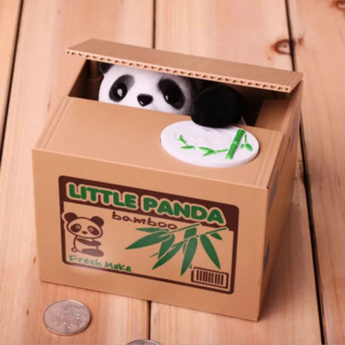 Pușculiță Interactivă Panda – Economisește cu Zâmbetul pe Buze